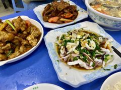 葱油鱿鱼-老杨饭店(万科里店)