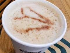 盛樱蜜桃芝士拿铁-星巴克(讯美科技广场店)