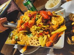 -嗨辣小聚·盘锦河蟹·海鲜烧烤龙虾(盘锦十年好店)