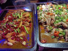 炭烧牛蛙平锅紫苏味-蘭奢雅集·江浙菜(青山江滩店)