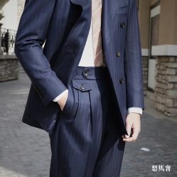 点击看大图 -怒马会 全麻衬西装高级定制