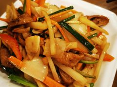 猪大肠炒自家腌笋-大唐靓汤江门私房菜(景田店)