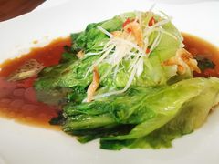 葱油西生菜-月福京味斋·烤鸭店·北京菜(鼓楼总店)