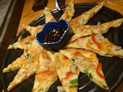 海鲜蔬菜饼-黑牛の店·和牛烧肉(大悦城店)