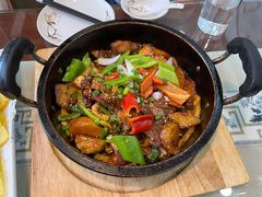 土豆炕羊排-清真·伊然轩青海特色美食