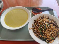 农家红炒长鱼炒面-三百碗宝应长鱼面(板仓街店)