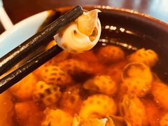 古越陈酿煮花螺-杭州西子湖四季酒店·金沙厅