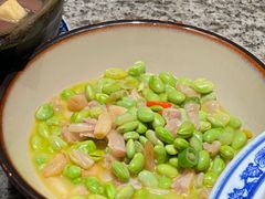 鲜毛豆米烩鸭拐筋-南京大牌档(夫子庙老门东店)