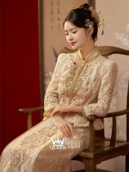 点击看大图 -艾拉·女王婚纱礼服馆