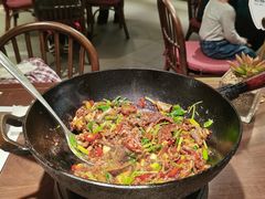 现炒黄牛肉-小隐人家(乐松店)