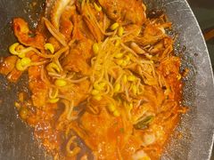铁板章鱼五花肉-春熙台韩国料理·章鱼肥牛(西丽店)