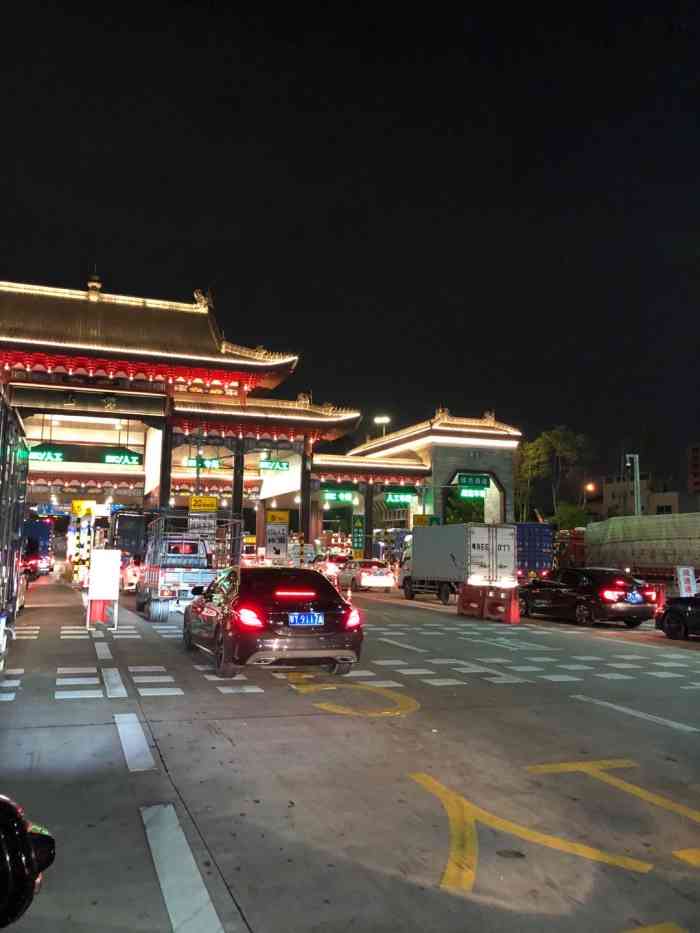 佛山谢边收费站-"这个收费站很有佛山特色 简直精心设计 重.