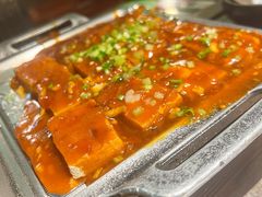 铁板包浆豆腐-绿茶餐厅(天津天河城店)