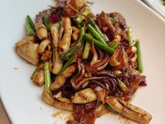 笔管鱼烧五花肉-船歌·鱼水饺青岛菜(闽江二路店)