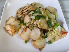 鸡蛋肉丝炒年糕-嵊州特色小吃(萧山街店)