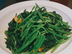 虾酱空心菜-汤城小厨•粤菜•靓汤(苏州街店)