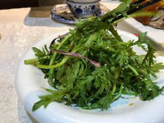 老醋茼蒿-京味民福烤鸭店(建设四马路店)