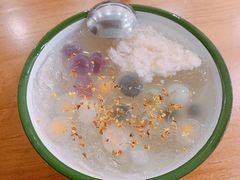 桂花酒酿五彩汤圆冰粉-甜心闲生传统手工冰粉(人民广场店)