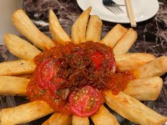 番茄肉酱薯条-Let's burger&pasta·非常汉堡·融合西餐(蓝色港湾店)