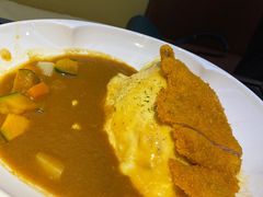 经典猪排日式黄咖喱蛋包饭-噹噹呀咪咖喱屋(三阳百盛店)