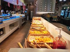 自助取餐区-快乐爱斯米牛排自助(太原街万达店)
