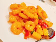 芒果虾仁-万宝海鲜舫(劳动公园店)