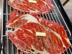 铺天盖地顶级澳牛肉火焰寿司-仙隐小鹿中華の日料(正弘城店)