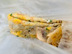 -正宗杂粮煎饼香软鸡蛋饼
