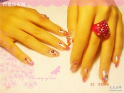 指慕坊粉嫩设计-指慕坊美甲造型