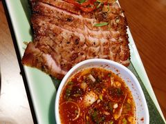 炭烧猪颈肉-mango tree芒果树泰国餐厅(青岛万象城店)