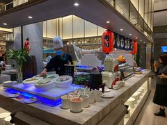 自助取餐区-温州君廷酒店.塞纳宫自助餐厅