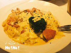 白汁培根意粉-about(丹霞庄店)