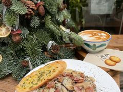 黑松露野生菌培根意大利面-邊渡咖啡