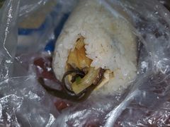 肉松鸡蛋牛肉-糯米包油条(武汉大学店)