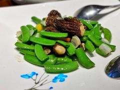 碧绿酿炒羊肚菌-童福兴·南京菜(老门东店)