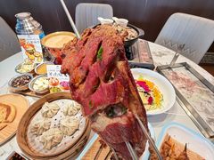 -百彦蒙古包·碳烤羊排·手抓羊肉(万江首店)