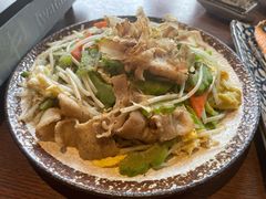 苦瓜炒五花肉-九州酒场ひこぞう(1号店)