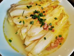 风味干贝蒸娃娃菜-杭百味·大众精选杭帮菜(西湖音乐喷泉店)