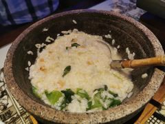 招牌石锅沸腾饭-绿茶餐厅(乐峰广场店)