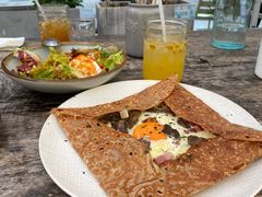 鸡蛋蘑菇熏肉荞麦可丽饼-RAC BAR(安福路店)