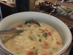 疙瘩汤-很久以前羊肉串(昌里路三钢里店)