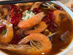 麻辣香锅鲜虾-便宜坊烤鸭店(甜水园店)