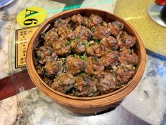 野生勒菜蒸肉丸-园林美食城·本土农家菜(杨和镇店)