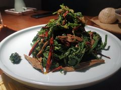 炝拌丝瓜尖-三强鸽子(胜利路店)
