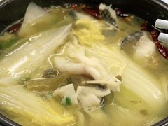 酸汤黑鱼片-北大家园食堂