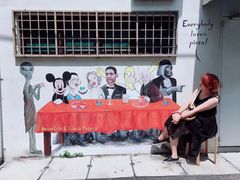 -槟城街头艺术街区