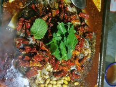 -探鱼·鲜青椒爽麻烤鱼(中天广场店)