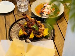 阿拉斯加蟹肉配海胆酱墨鱼汁意面-CHILLAX轻乐时(侨建·Hi City店)