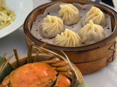蟹粉小笼包-火福·天湖阁大闸蟹博物馆主题餐厅(浅水湾店)