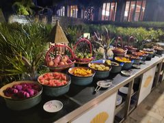 自助取餐区-海角轩·三亚文华东方酒店